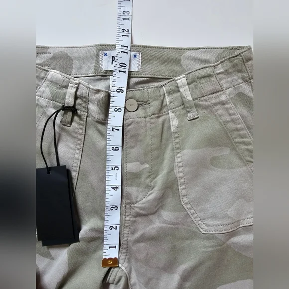 Nwt Paige Mayslie 25 Camo Straight Leg Pants Utility - Picture 8 of 11